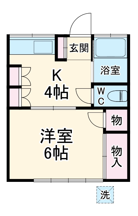 礼文ハイムの間取り