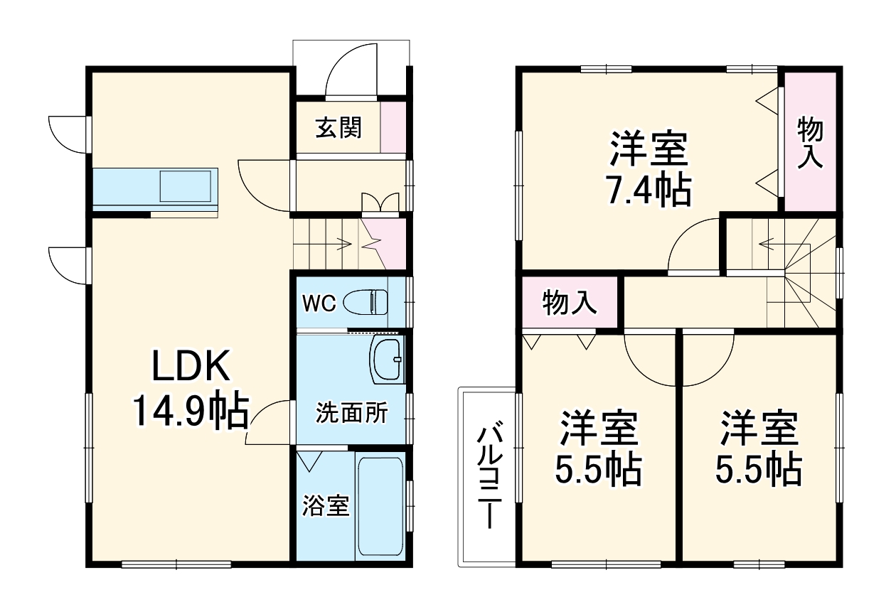 グランソフィア並木の間取り