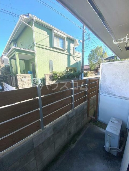 12/24 バルコニー