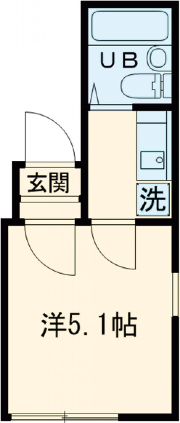 ベルエステート東十条の間取り