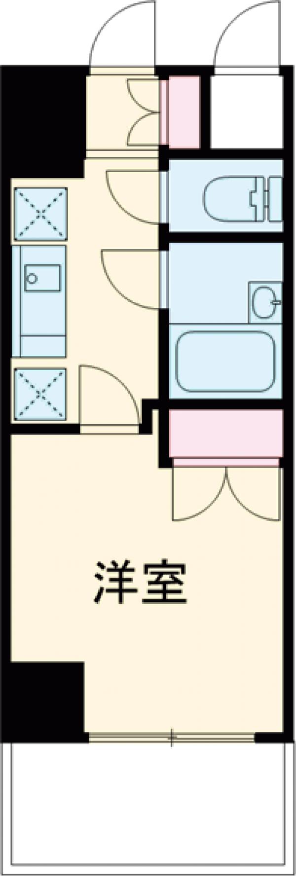 ヴァンヴェール府中の間取り