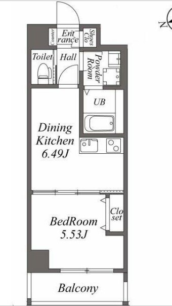 カメリア・コート二子玉川の間取り