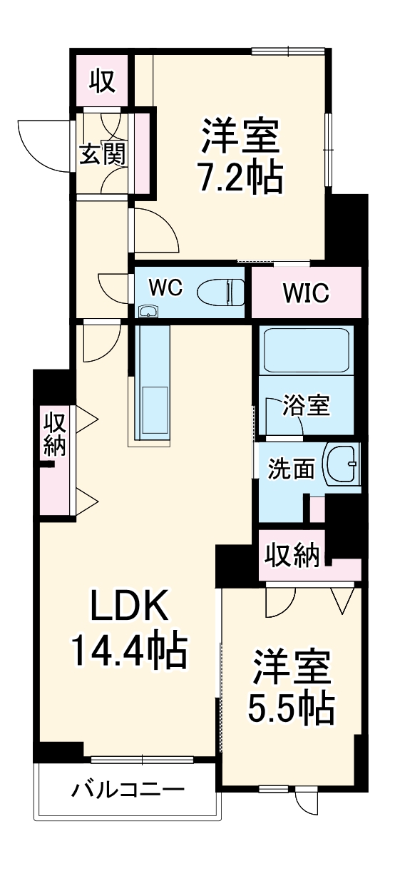 カンパーナ プリータの間取り
