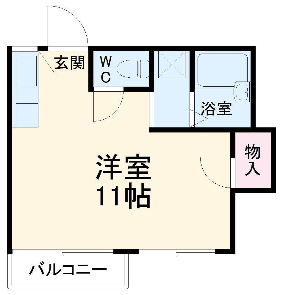 ルナコートの間取り