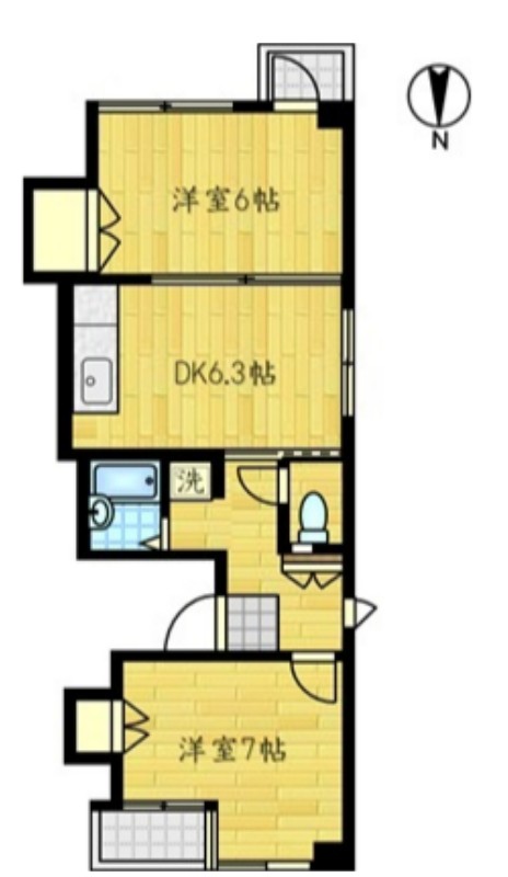 セ・メナージュの間取り