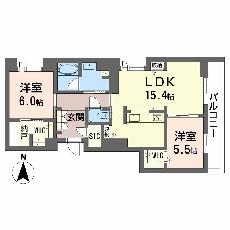 Avance東草深EASTの間取り