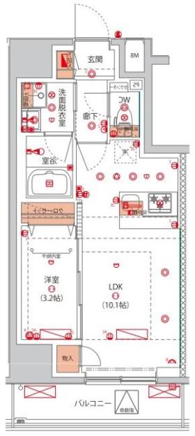 (仮称)高島平THE GARDENレジデンスの間取り