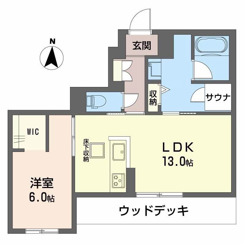 リラフォートの間取り