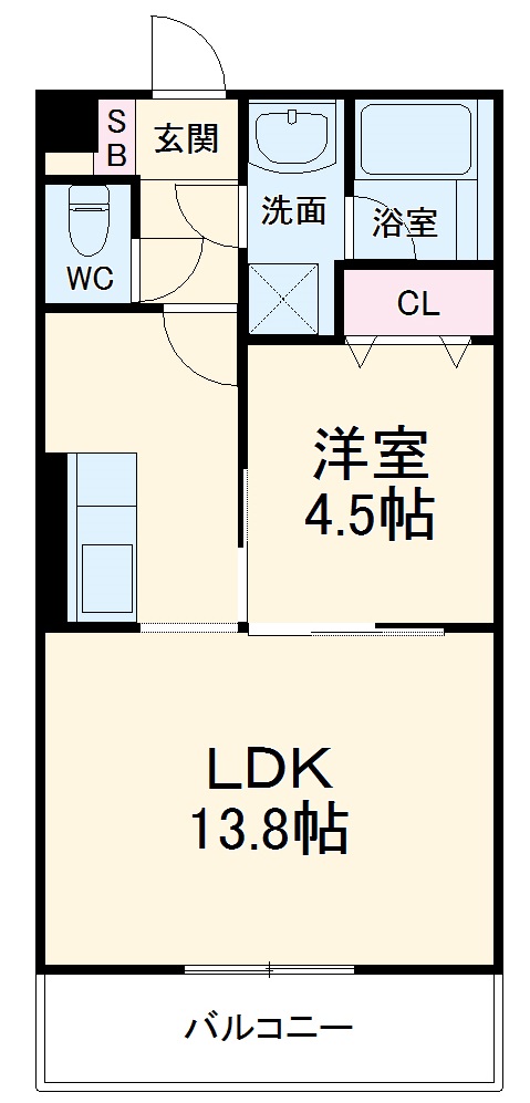 シーガルⅡの間取り