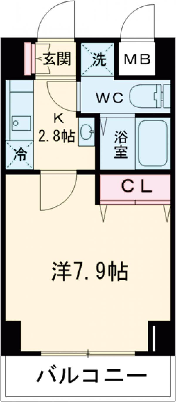 シャトル聖 三鷹の間取り