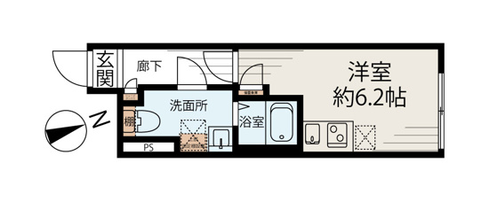 アルファ早宮の間取り