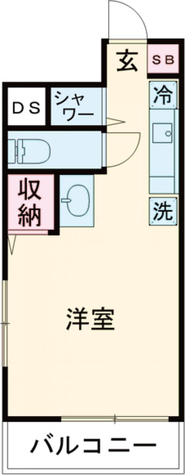 ディライト南烏山の間取り