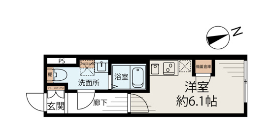 アルファ早宮の間取り