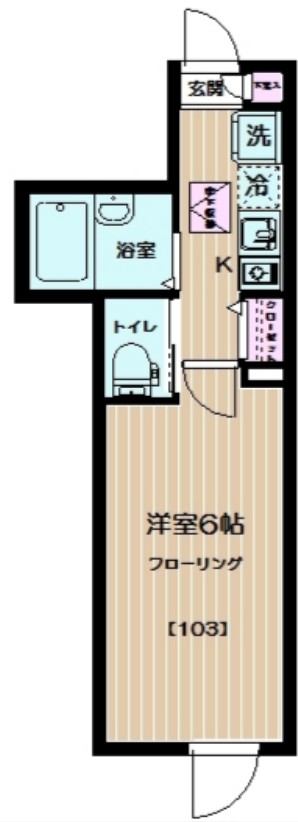 フェリーチェ経堂の間取り