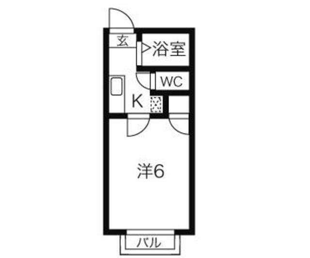 リセーレ金山の間取り