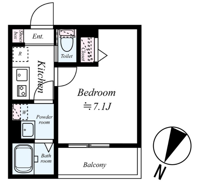 GRADUS狭山ヶ丘Ⅱの間取り