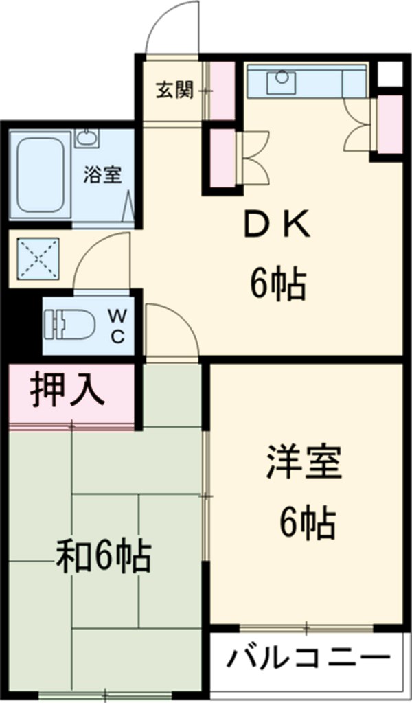 グリーンヴィラの間取り