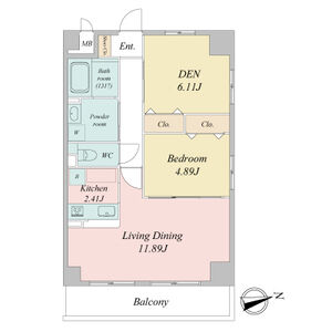 GRANDUKE松原の間取り