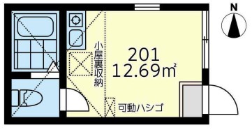 ユナイト川崎ショピニストの調べの間取り
