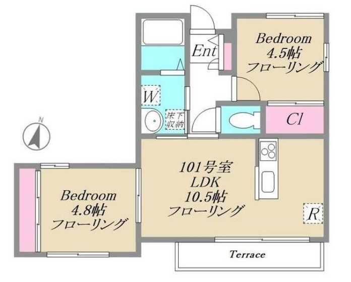 Green Light Houseの間取り