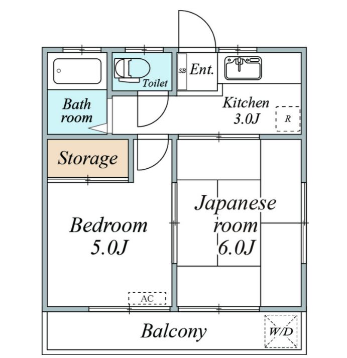 クローバーハウスの間取り