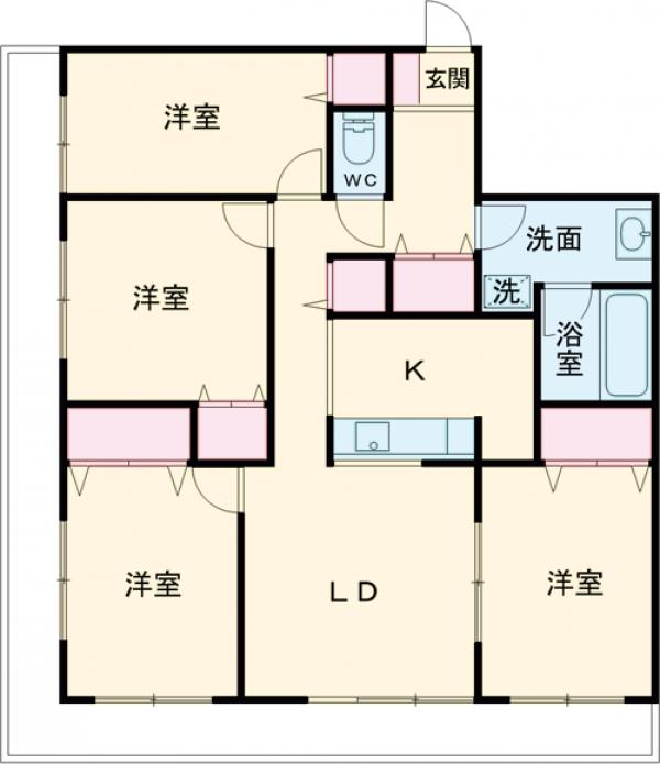 ヴェルアージュ小山の間取り