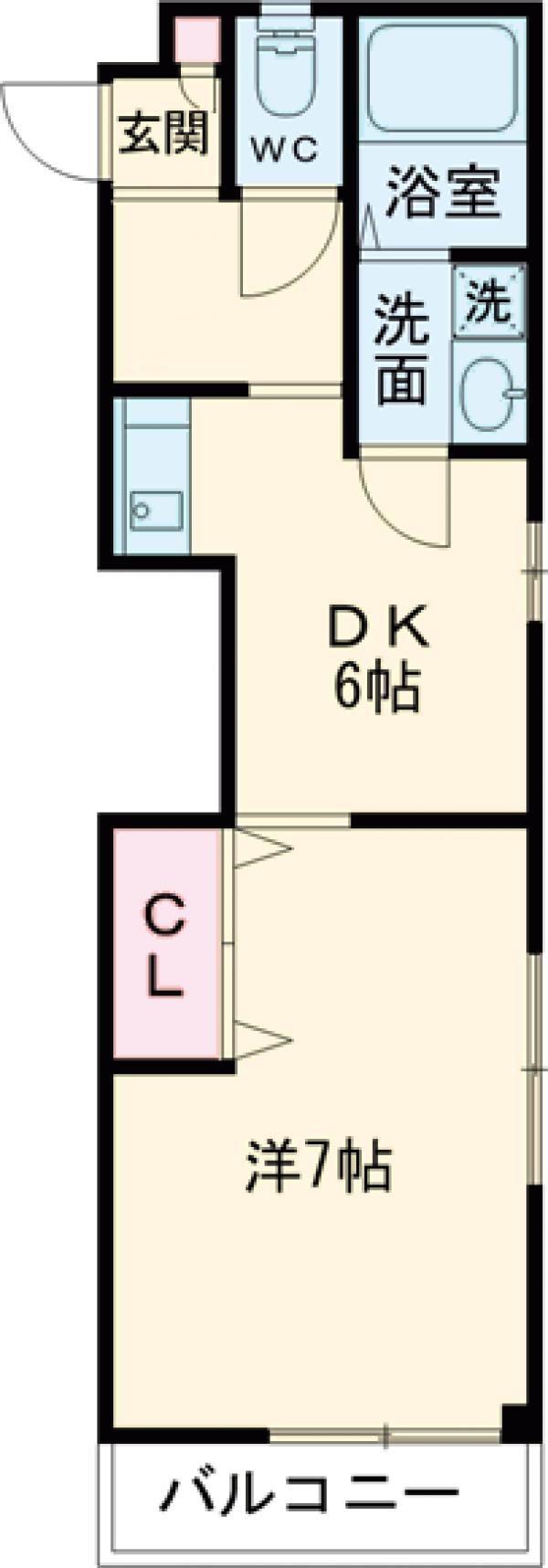 パレスホリケⅡの間取り
