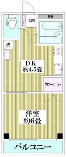 ドエル早崎の間取り