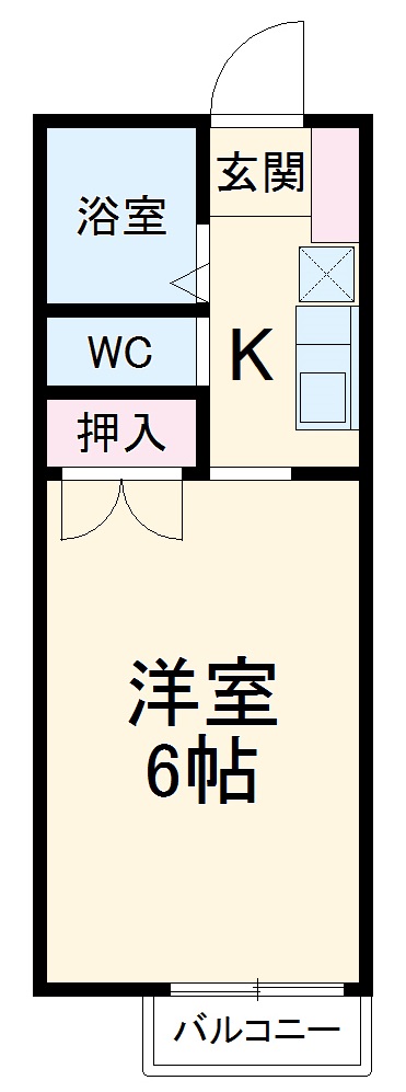 スターコーポ堤の間取り