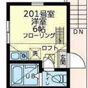 ユナイト山手イリアマリニンの間取り