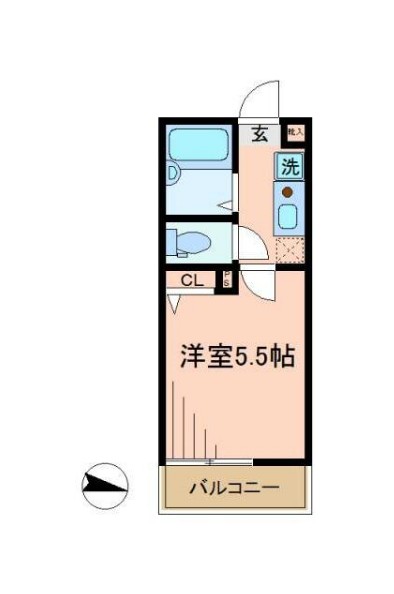 バーミープレイス武蔵小山の間取り