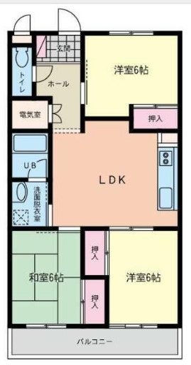 La Solanaの間取り