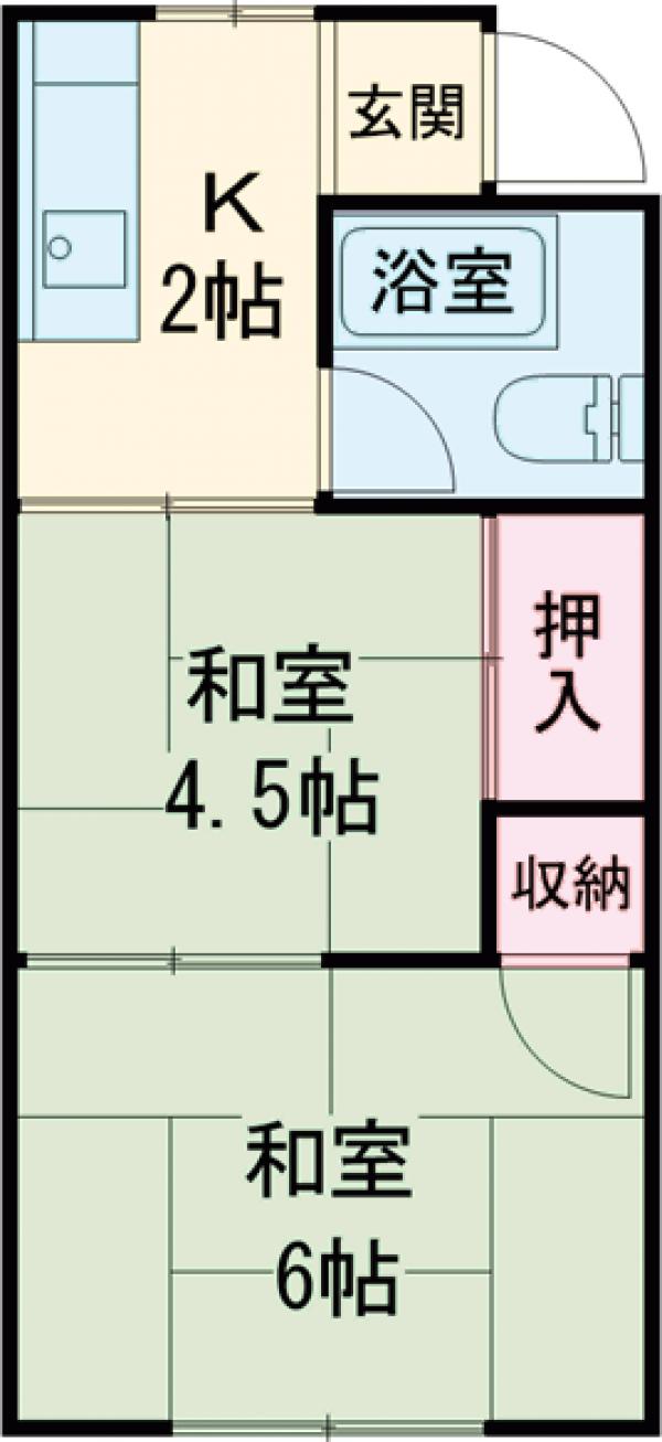 石井マンションの間取り