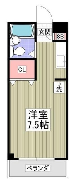 エルピゾ東邦の間取り