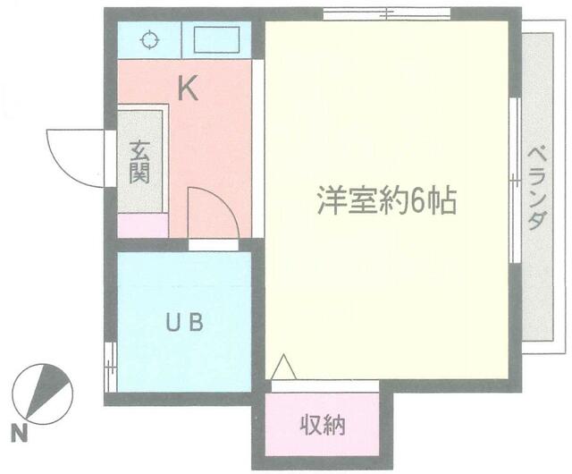 ホワイトコート田奈の間取り