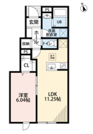 リーブルファイン杉並本天沼の間取り