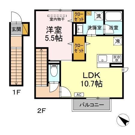 オラシオンの間取り