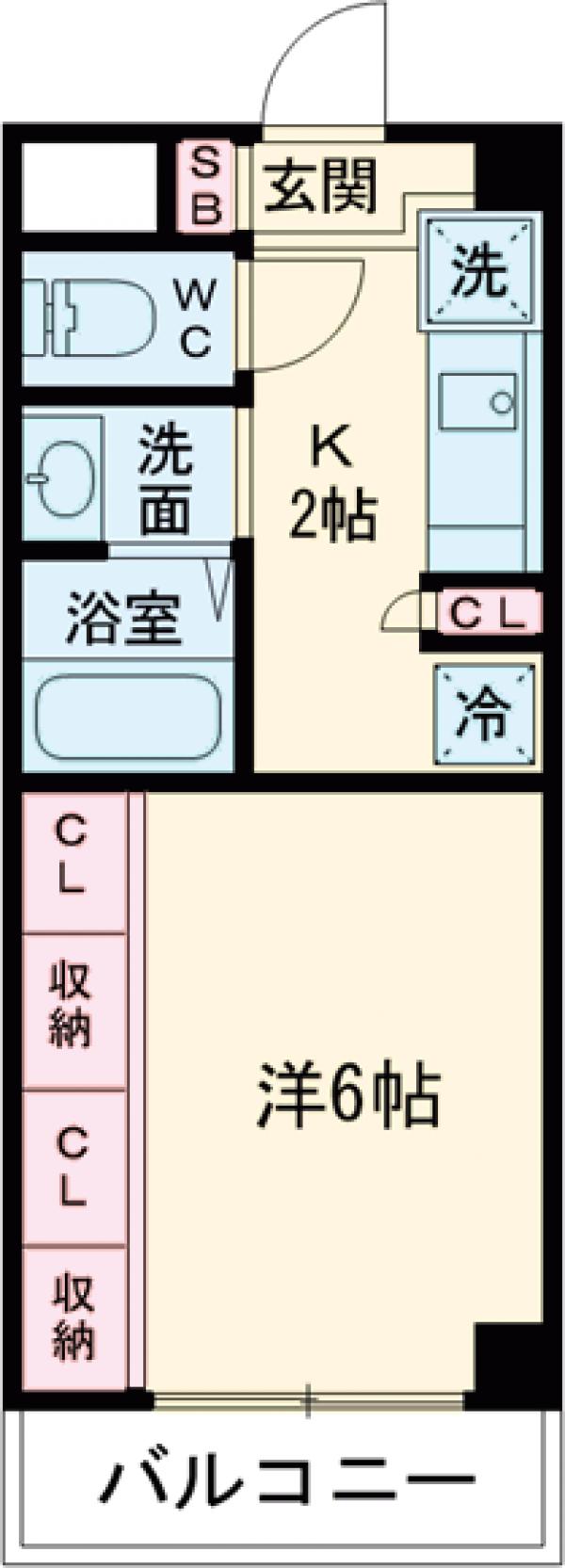 メゾン・アンソレイユの間取り