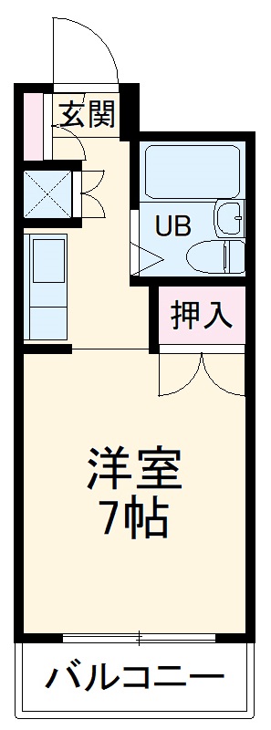 キャッスルマンション熊谷の間取り