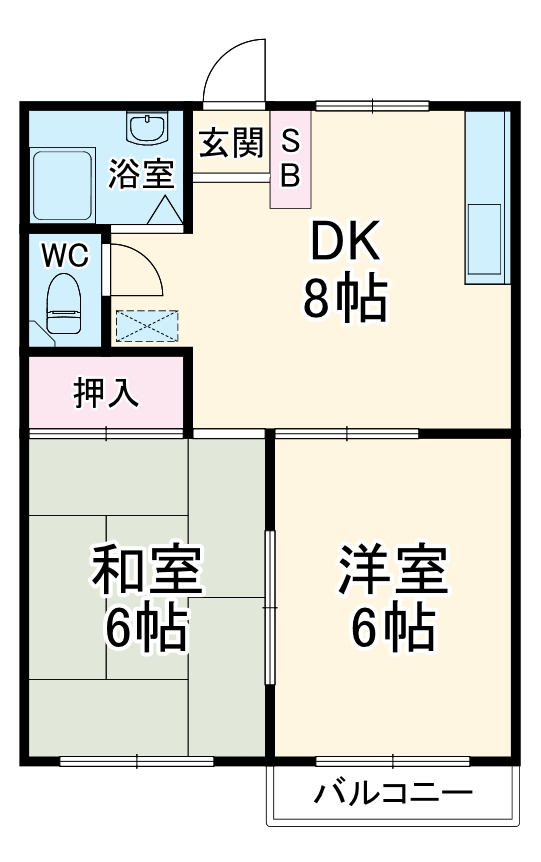 ゼルコバハウスの間取り