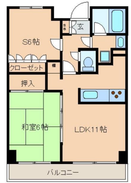 レジディア文京音羽の間取り