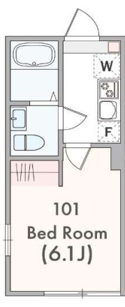 アザーレ・アサンテ日吉Bの間取り