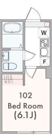 アザーレ・アサンテ日吉Bの間取り