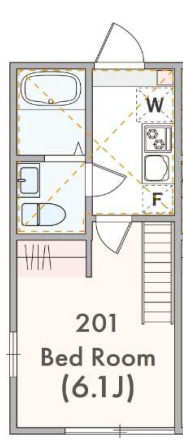 アザーレ・アサンテ日吉Bの間取り