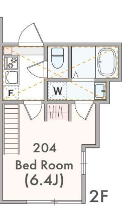 アザーレ・アサンテ日吉Bの間取り