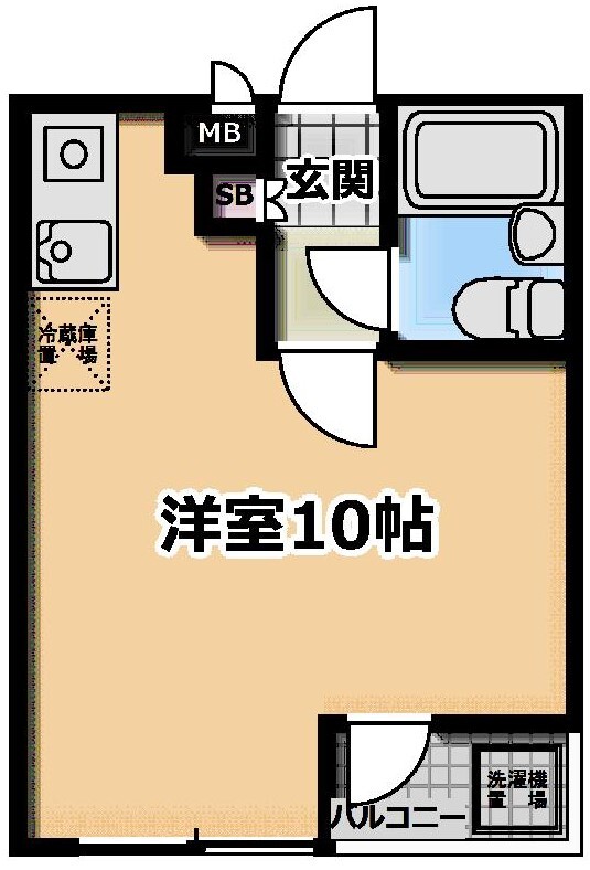 ロイヤルハイムⅠの間取り