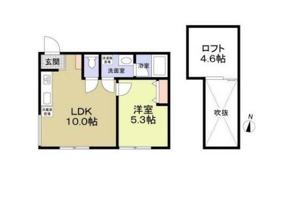 Diamond. Courtの間取り