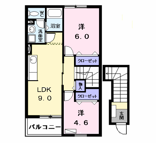 セレクトの間取り
