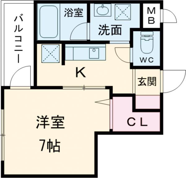 ドルフ目黒の間取り
