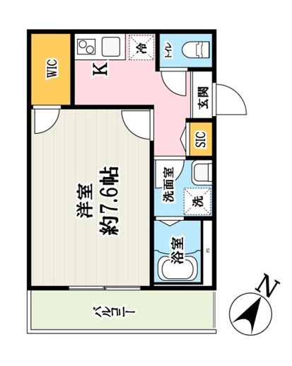 (仮称)キャメル川越並木8の間取り